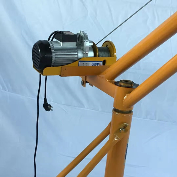 室外小吊机搭配微型电动葫芦